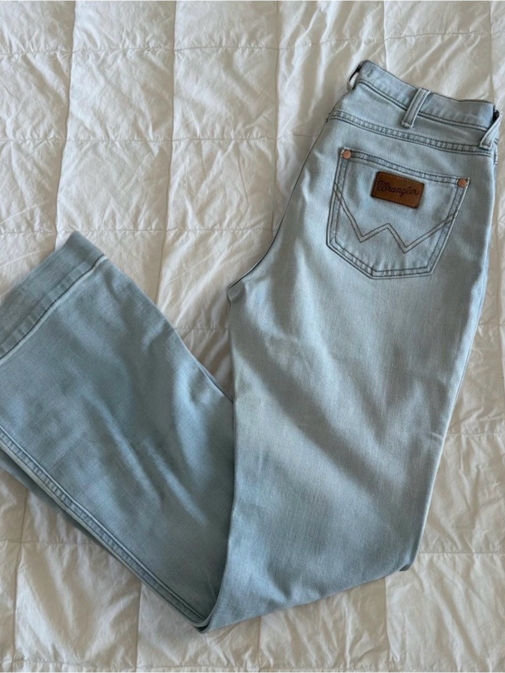 Wrangler Exaggerated Bootcut Trouser Jeans